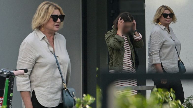 Antek Królikowski odwiedza syna w towarzystwie matki i ciotki