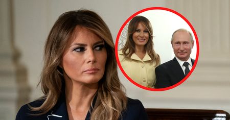 Melania Trump na spotkaniu z Putinem. Internauci do dziś wspominają jej wyraz twarzy
