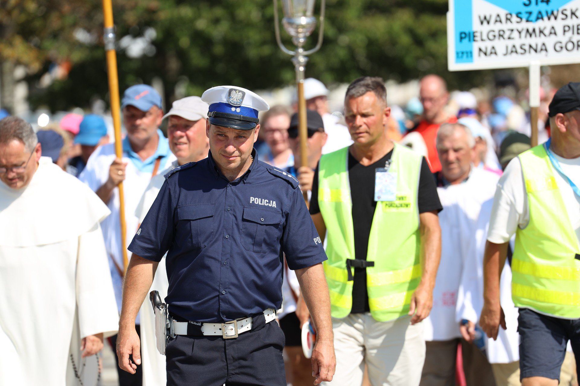 Pielgrzymka Warszawska 2025 w Częstochowie. Jasna Góra