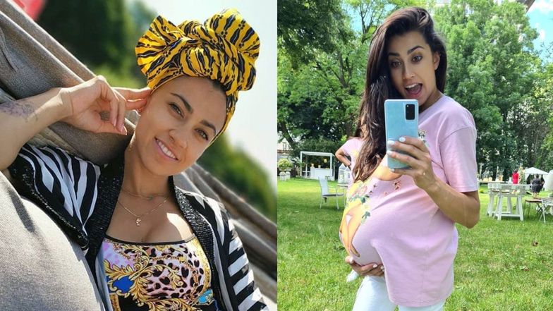 Maja Hyży pozuje w kostiumie kąpielowym miesiąc po porodzie