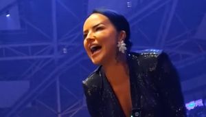 "Boksuj ku**a". Nagrało się, co robiła narzeczona Szpilki