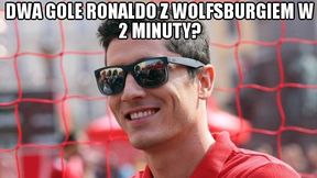 "Ronaldo, mój człowiek". Zobacz najlepsze memy po meczu Real vs Wolfsburg