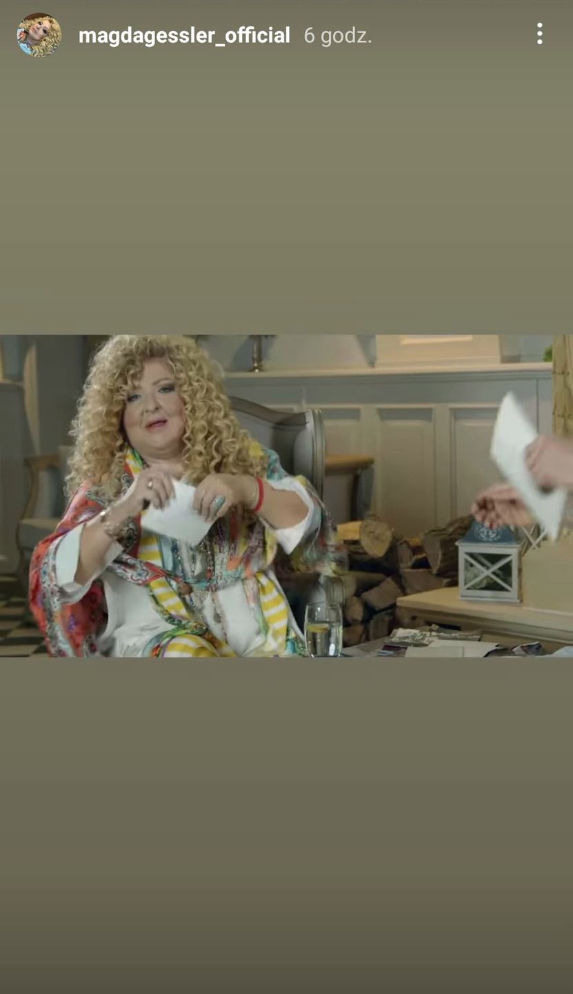 Magda Gessler podarła swoje stare zdjęcie