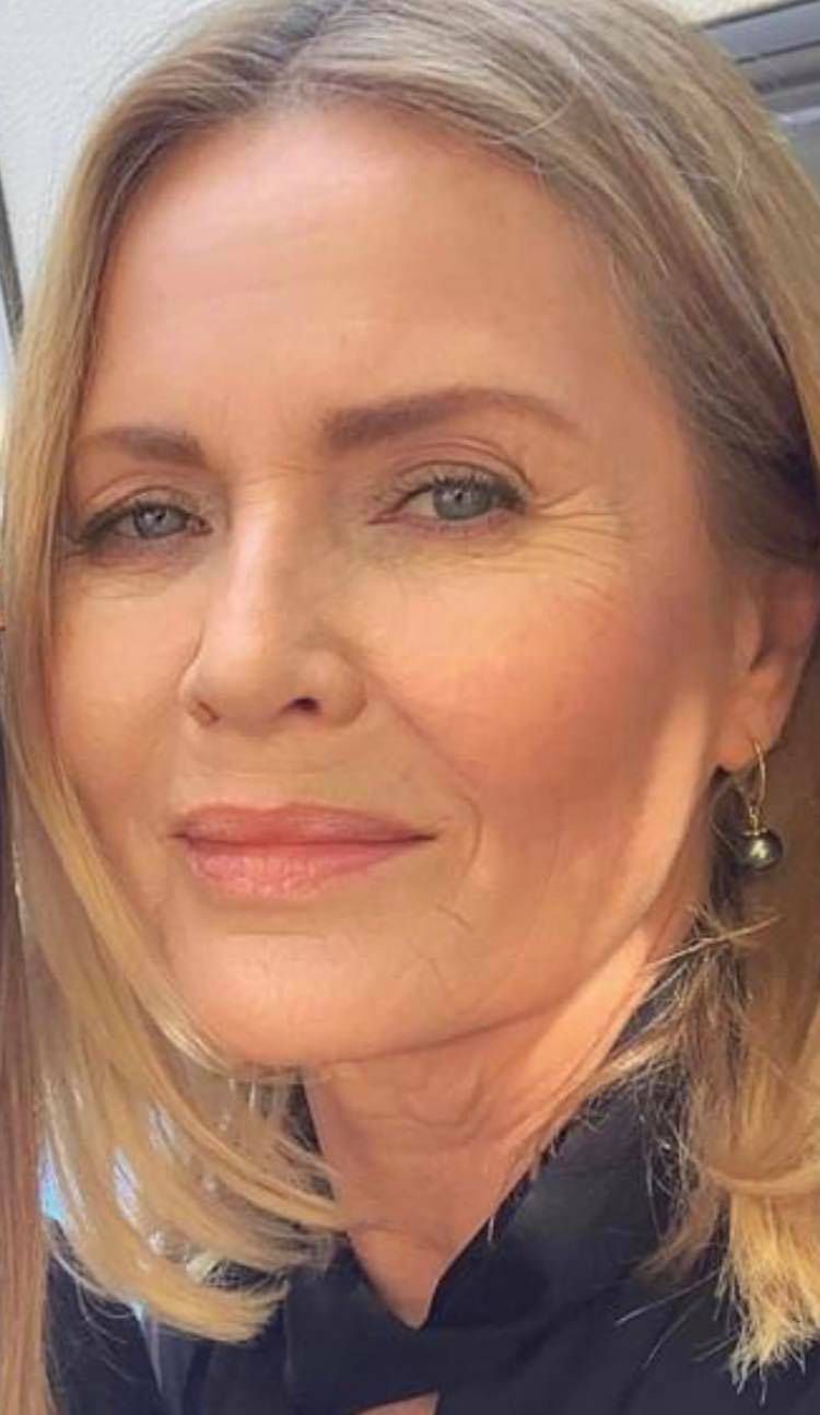 Grażyna Szapołowska na planie filmu '"Asymetria"