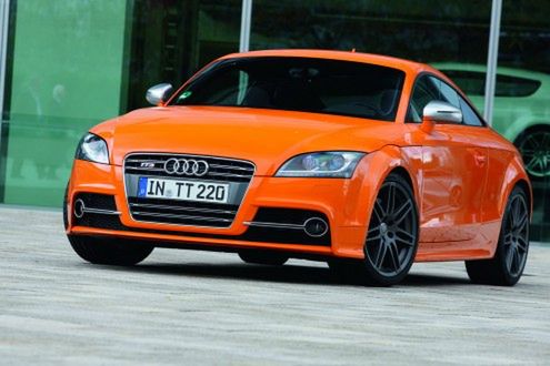 Nowe Audi TTS Coupe - szybka pomarańcza