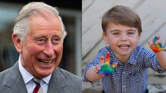 Książę Karol świętuje urodziny wnuka wspólnym zdjęciem: "Mały książę radośnie przytula się do dziadka" (FOTO)