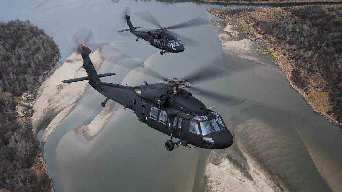 Szkolenie z udziałem śmigłowców 