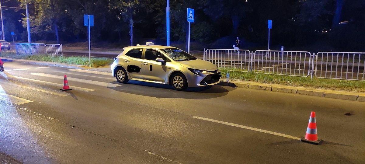 Potrącenie mężczyzny na przejściu dla pieszych na al. Andersa