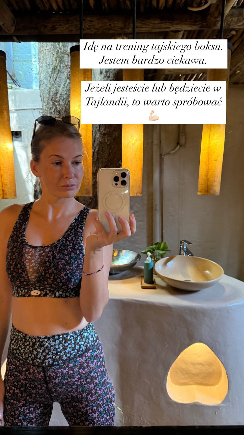 Edyta Pazura relacjonuje rajskie wakacje