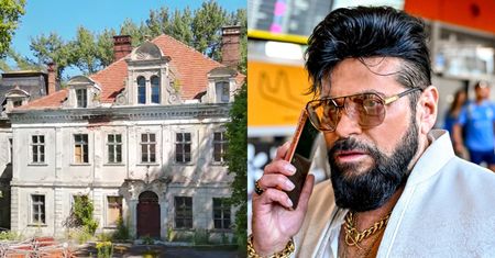 Krzysztof Rutkowski próbuje pozbyć się pałacu z 70 pokojami. Zszedł z ceny o PÓŁTORA MILIONA. Ktoś chętny? (FOTO)