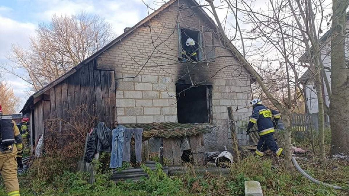 Tragiczny pożar na Lubelszczyźnie  