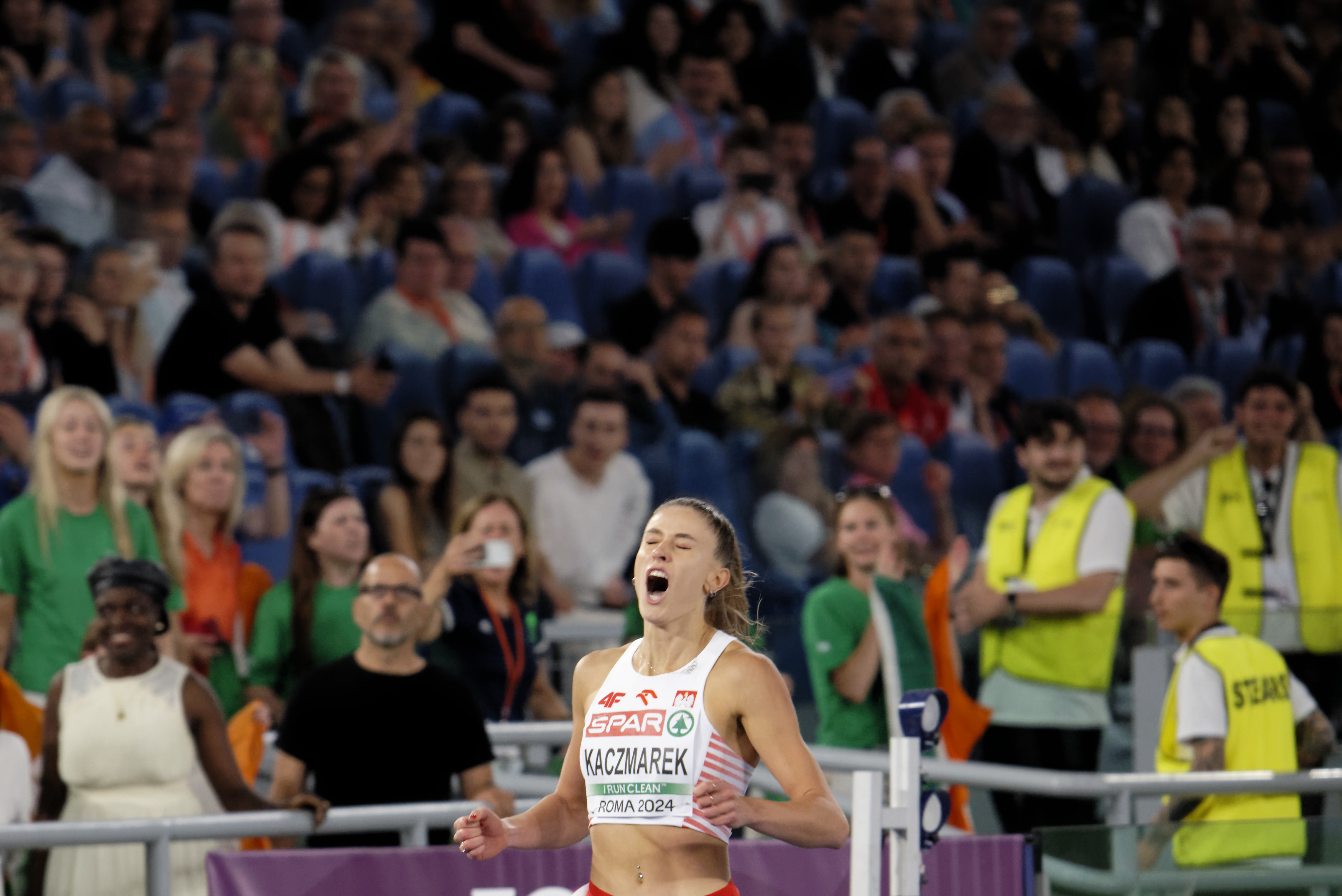 Natalia Kaczmarek’s problems after the relay final