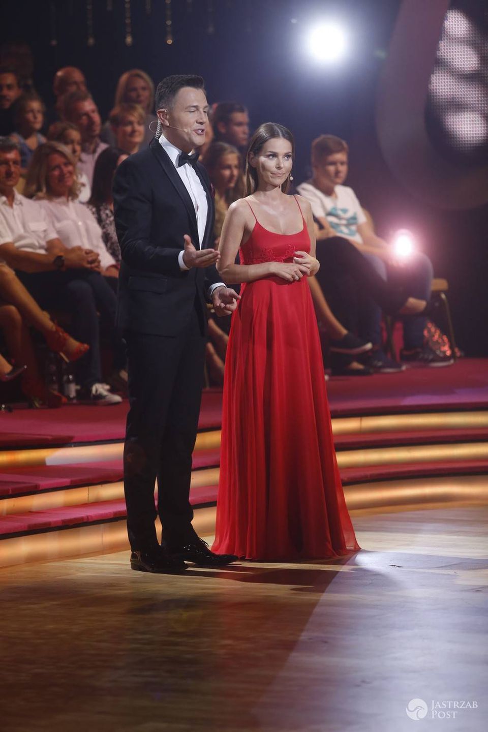 Paulina Sykut w czerwonej sukni w Tańcu z gwiazdami 6