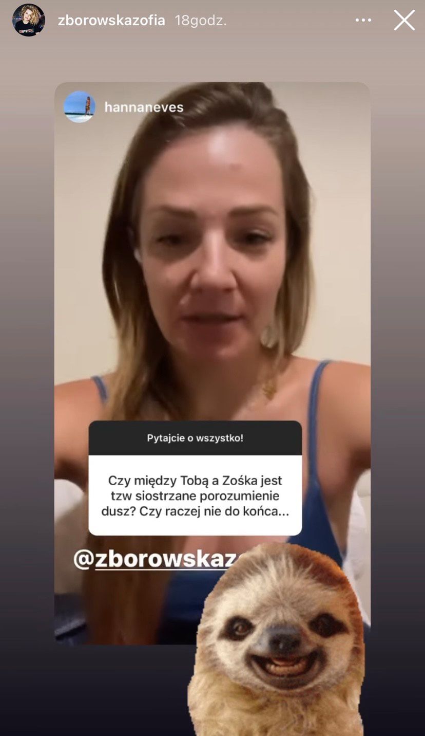 Hanna Zborowska o relacji z Zofią