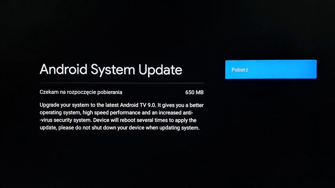 Xiaomi Mi Box dostał aktualizację do Androida TV 9, fot. Oskar Ziomek.