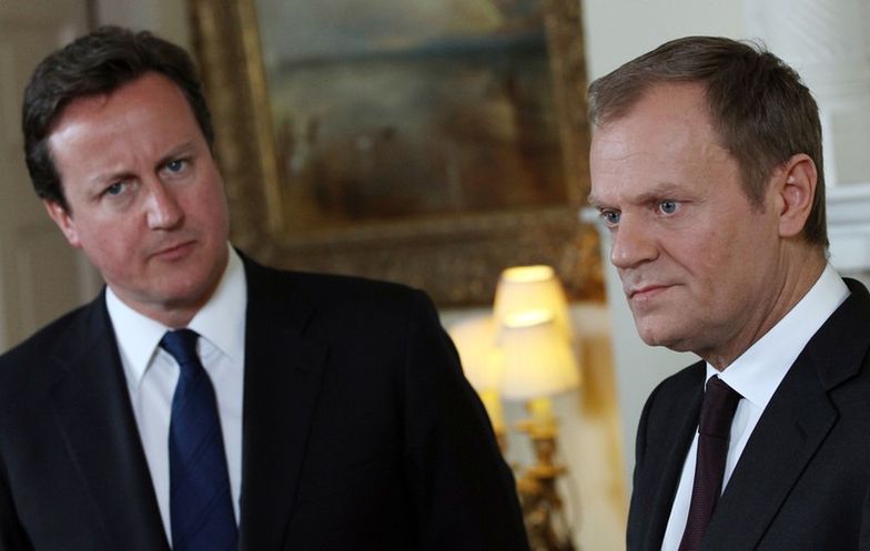 Tusk i Cameron podczas spotkania w 2012 r.