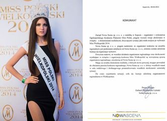 Organizator Miss Wielkopolski stracił licencję! Co dalej z Miss Polski?