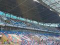 Górnik dostał karę od UEFA. Taki transparent pojawił się na trybunie