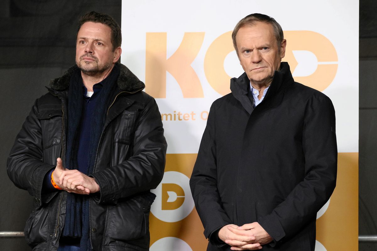 Rafał Trzaskowski i Donald Tusk
