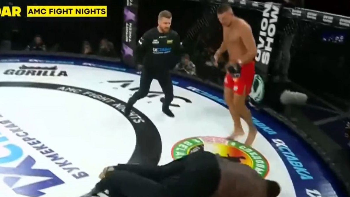 Skandal podczas gali AMC Fight Nights