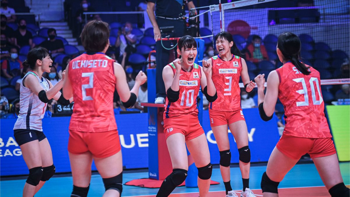 Materiały prasowe / FIVB / Na zdjęciu: Reprezentacja Japonii siatkarek