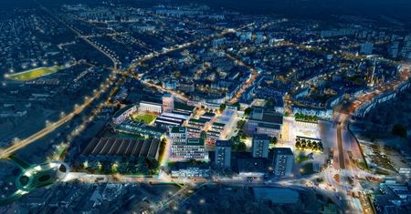 Dąbrowa Górnicza. Była fabryka, będzie centrum z prawdziwego zdarzenia