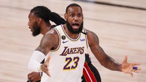 Finał NBA. Sfrustrowany LeBron James opuścił parkiet 10 sekund przed końcem meczu