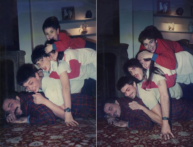 Rodzina Zurbano 1999 oraz 2011, Buenos Aires