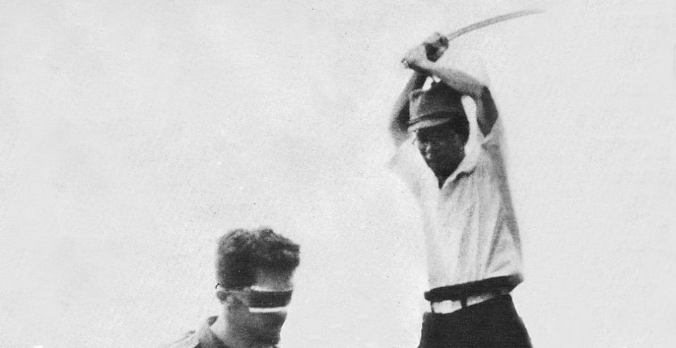 Japońskie egzekucje jeńców podczas II wojny światowej