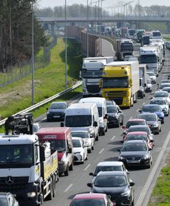 Warszawa. Karambol i gigantyczny korek