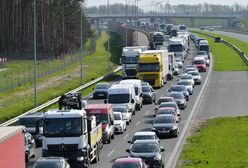 Warszawa. Karambol i gigantyczny korek