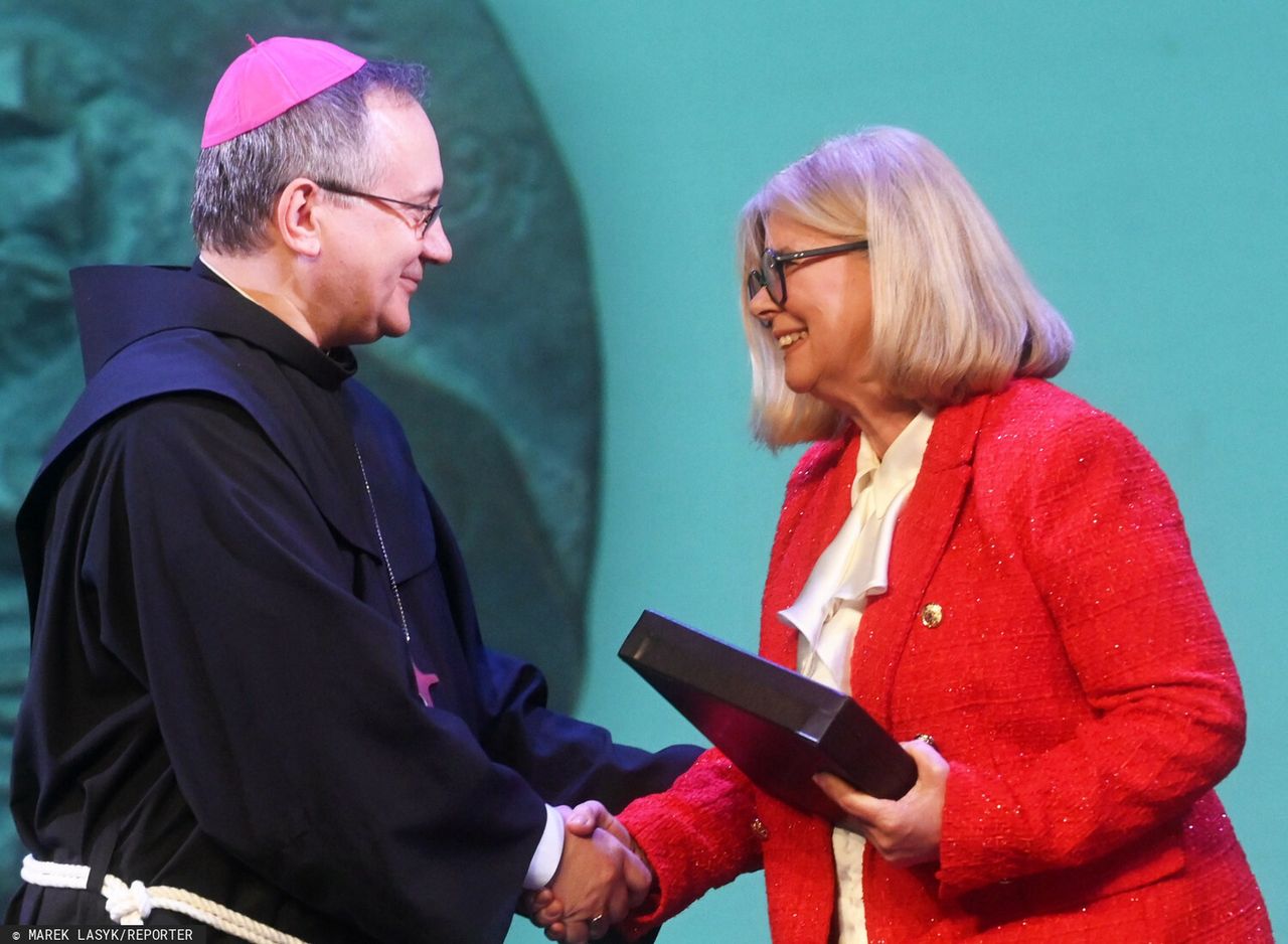 Mama Anny Lewandowskiej odebrała jej medal 