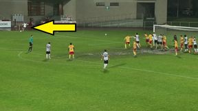 Sceny w Pruszkowie. Gol bezpośrednio z rzutu rożnego!