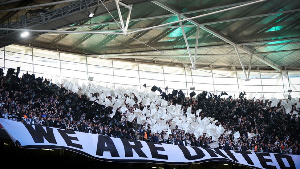 Zdjęcie okładkowe artykułu: Getty Images / Marc Atkins / Na zdjęciu: kibice Newcastle United