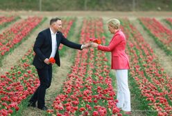 18 lat Polski w UE, a prezydent na polu tulipanów