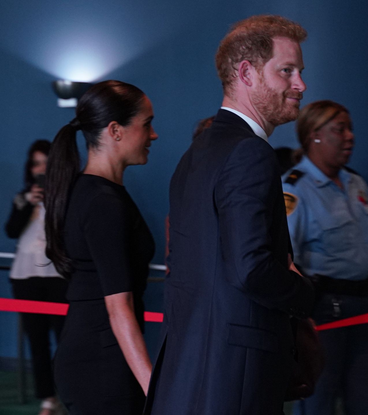 Meghan Markle i książę Harry w siedzibie ONZ