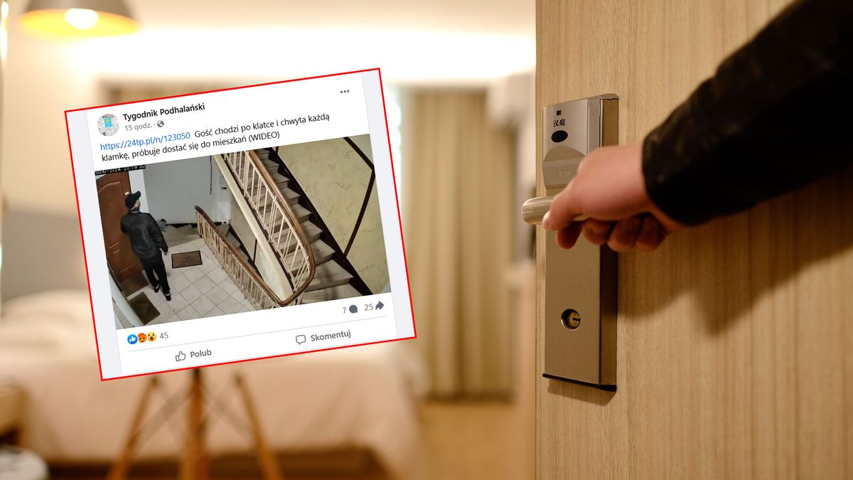 Tajemniczy mężczyzna próbował wchodzić do mieszkań w Zakopanem