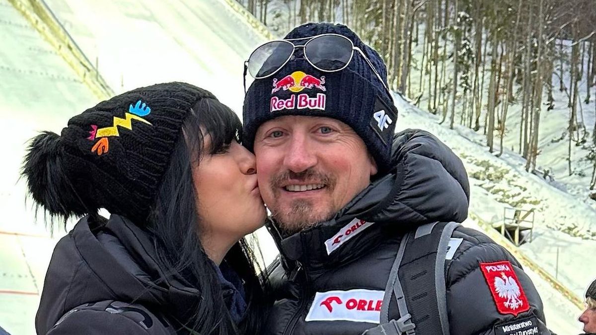 Na zdjęciu Izabela i Adam Małyszowie