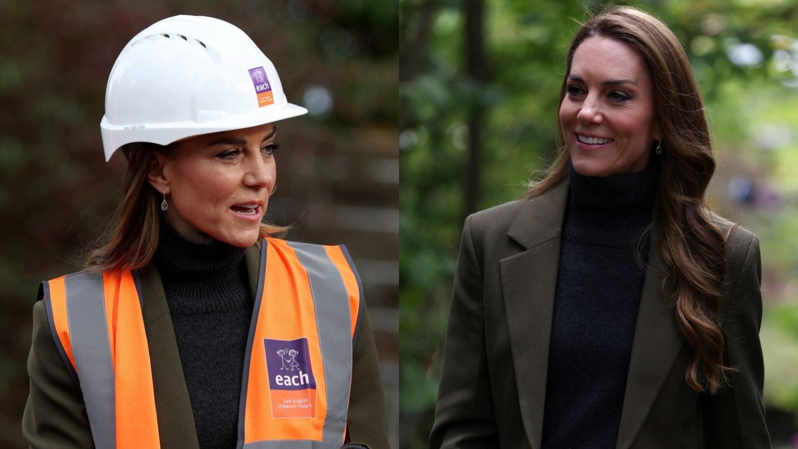 Księżna Kate w outficie odpowiadającym normom BHP