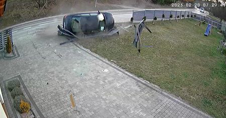 To już czwarty taki wypadek. Nic dziwnego, że zamontował sobie kamerę
