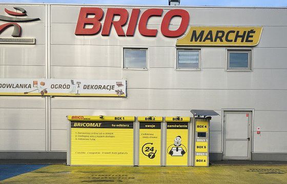 Bricomaty sklepów Bricomarché w 50 lokalizacjach
