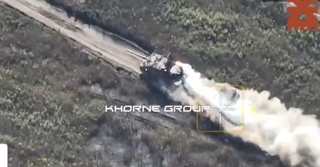 Unikatowy Stridsvagn 122 w Kursku. Wytrzymał trafienie, jakby nigdy nic