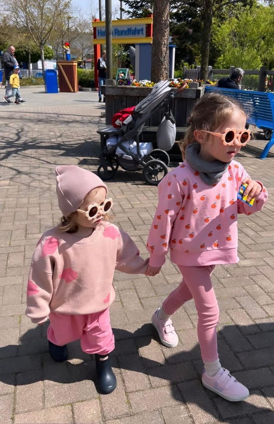 Rodzina Lewandowskich w Legolandzie 