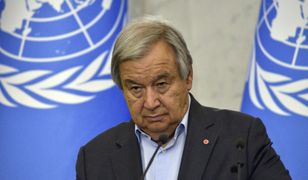 "Reakcja świata jest żałosna". Dramatyczny apel sekretarza generalnego ONZ