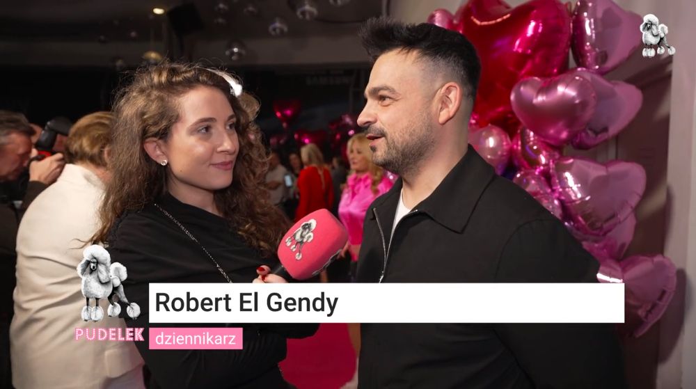 Robert El Gendy w rozmowie z reporterką Pudelka