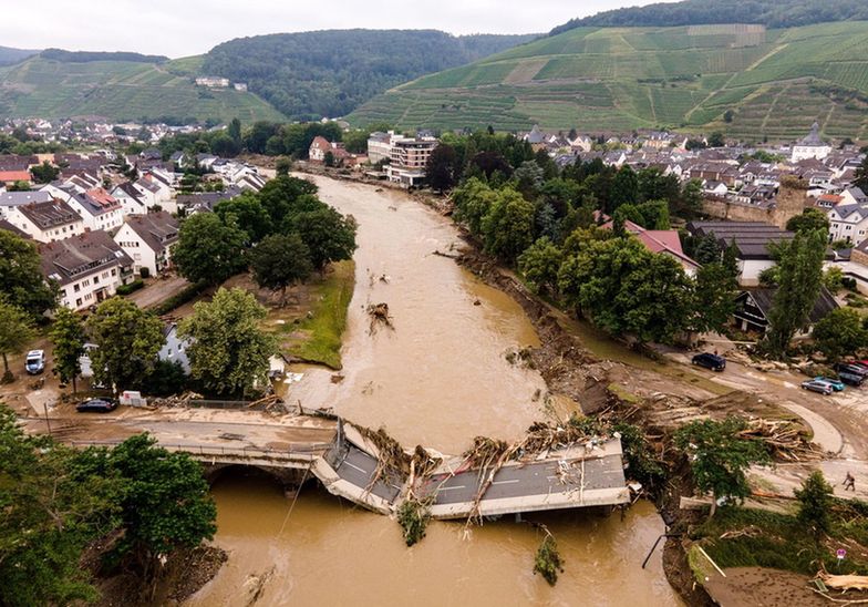 Powódź w Niemczech. 30 mld euro na fundusz odbudowy