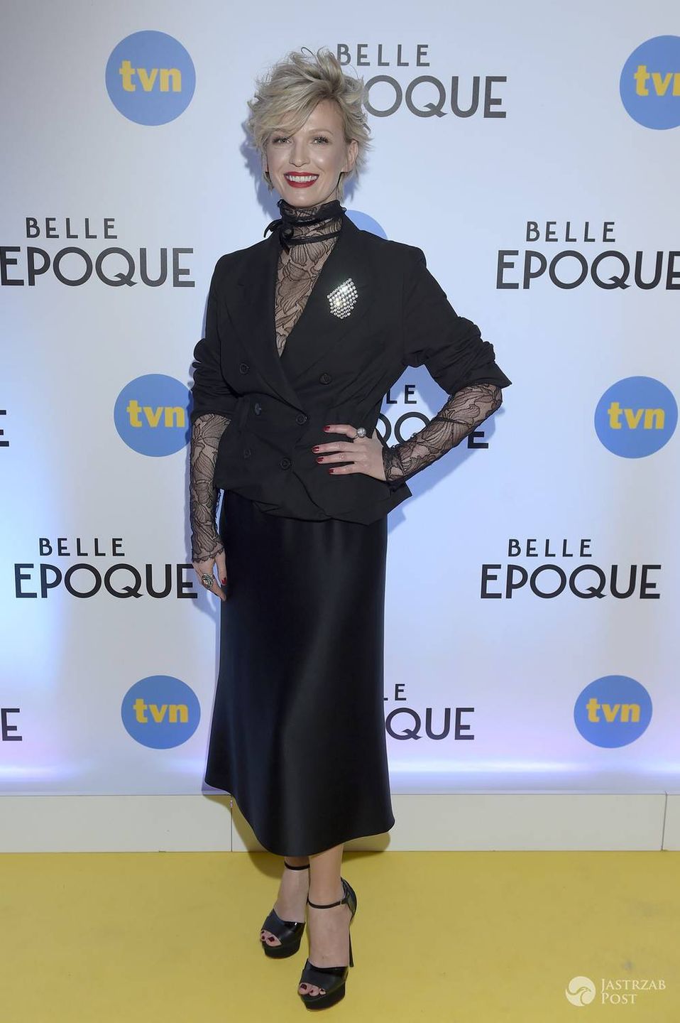 Magdalena Mołek - premiera serialu Belle Epoque