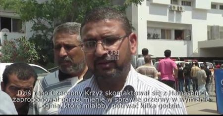 Izraelskie czołgi na granicy ze Strefą Gazy.