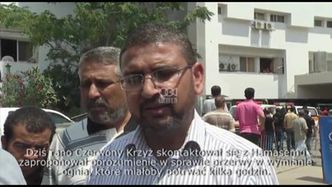 Izraelskie czołgi na granicy ze Strefą Gazy.