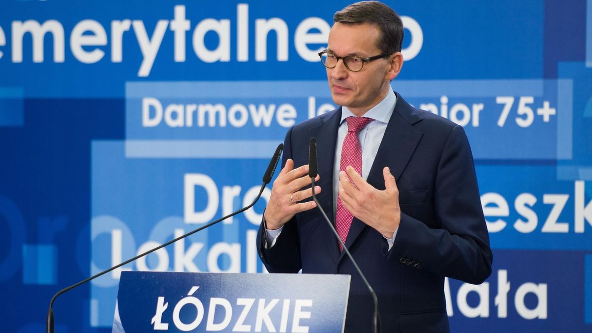 Premier Mateusz Morawiecki ma powody do zadowolenia